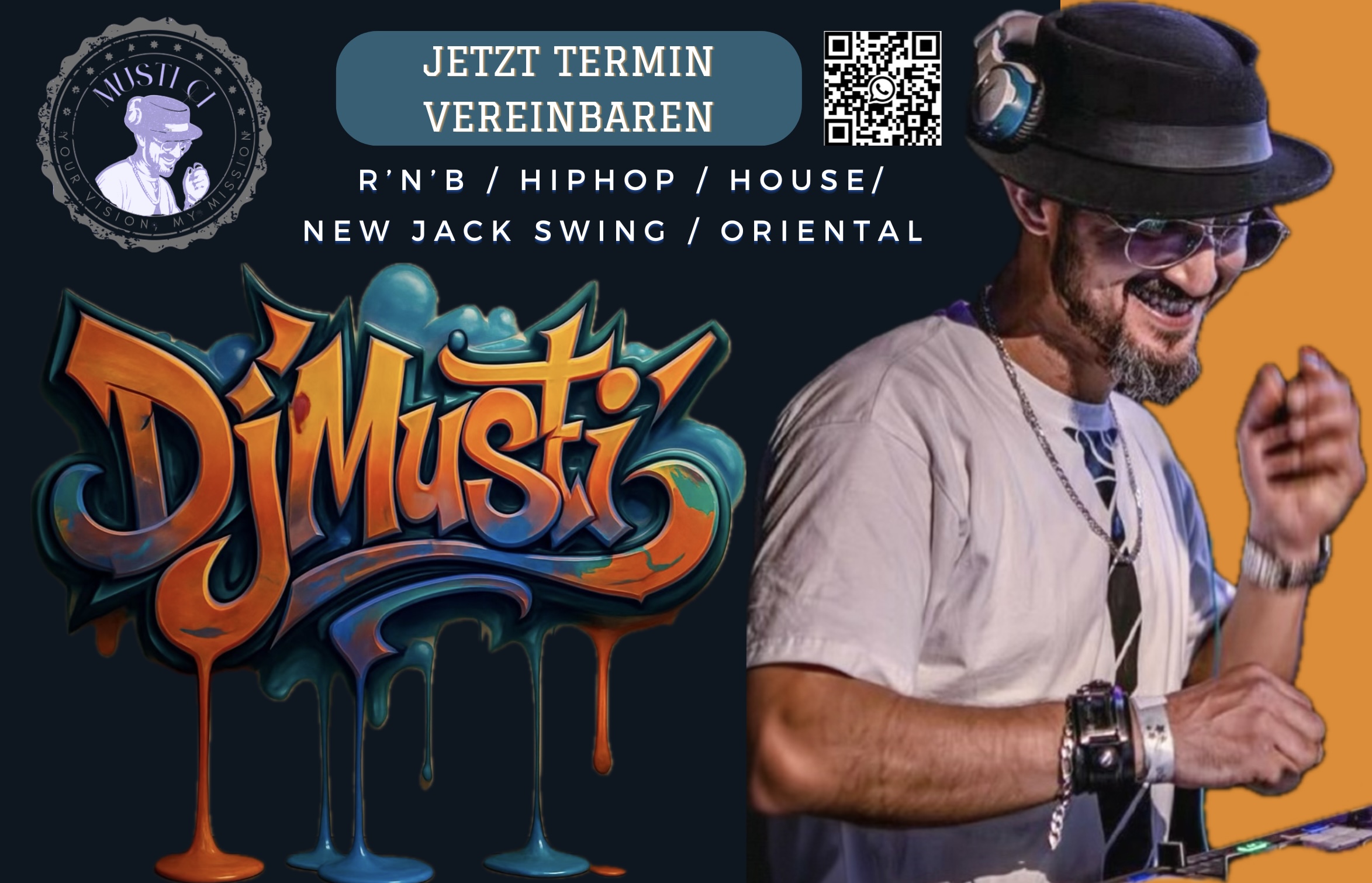 DJ MUSTI – Jetzt Termin vereinbaren