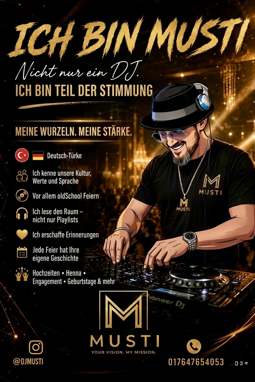 DJ MUSTI – Ich bin Teil der Stimmung